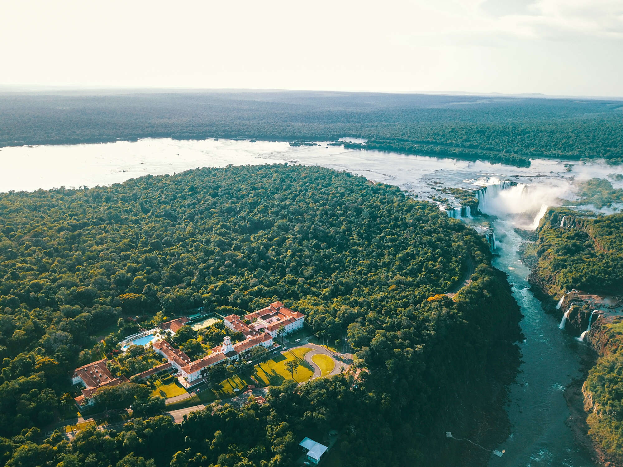 Aerial view of Belmond Hotel das Cataratas